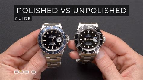 can you polish stainless steel rolex|rolex watch polishing problems.